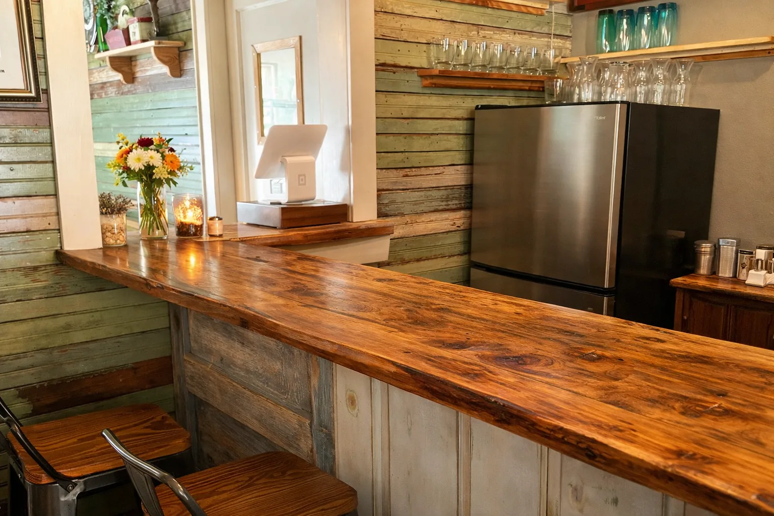 Pine Street Cafe bar counter